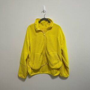 FP Movement by Free People Fleece Zip Up Jacket Size XS.